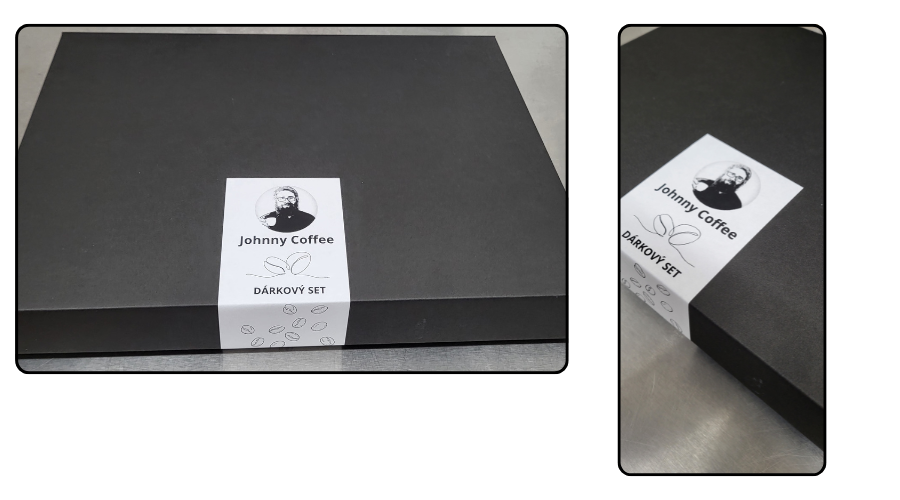 firemní dárek s vlastním logem od Johnny Coffee